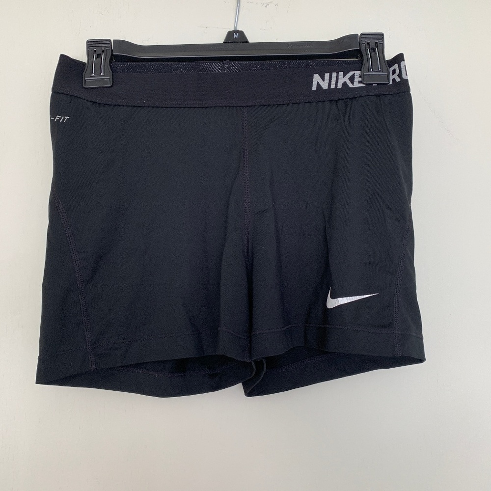 black Nike shorts